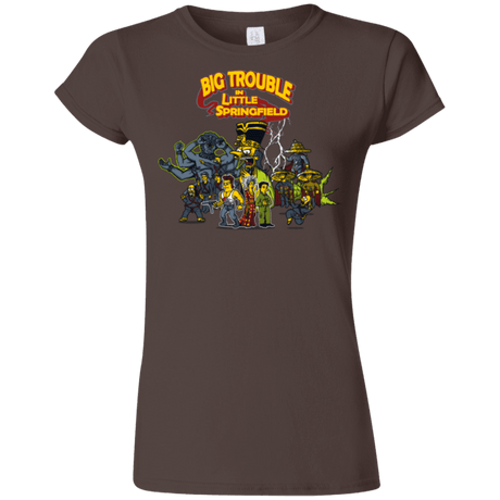 T-Shirts Dark Chocolate / S Big Trouble Junior Slimmer-Fit T-Shirt