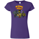 T-Shirts Purple / S Big Trouble Junior Slimmer-Fit T-Shirt
