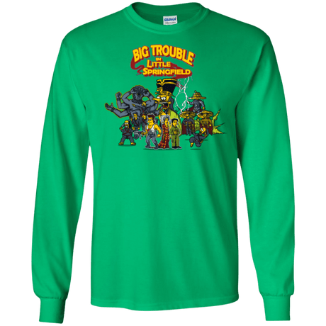 T-Shirts Irish Green / S Big Trouble Men's Long Sleeve T-Shirt