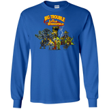 T-Shirts Royal / S Big Trouble Men's Long Sleeve T-Shirt