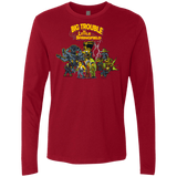 T-Shirts Cardinal / S Big Trouble Men's Premium Long Sleeve