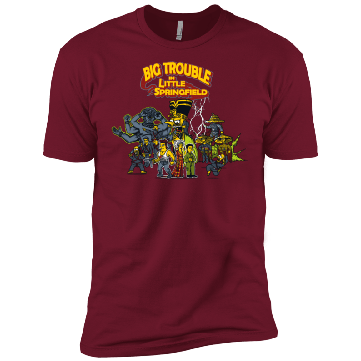 T-Shirts Cardinal / X-Small Big Trouble Men's Premium T-Shirt