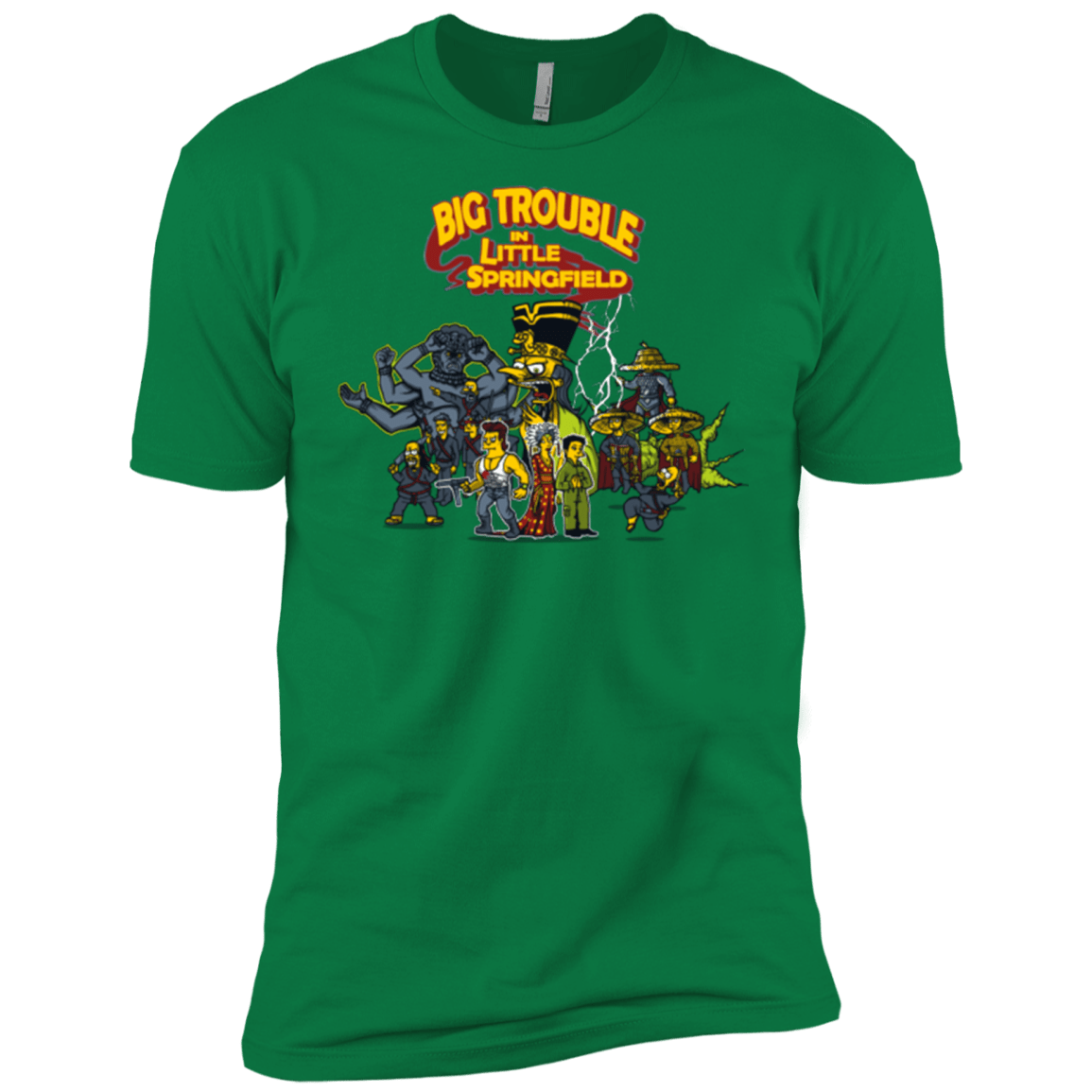 T-Shirts Kelly Green / X-Small Big Trouble Men's Premium T-Shirt