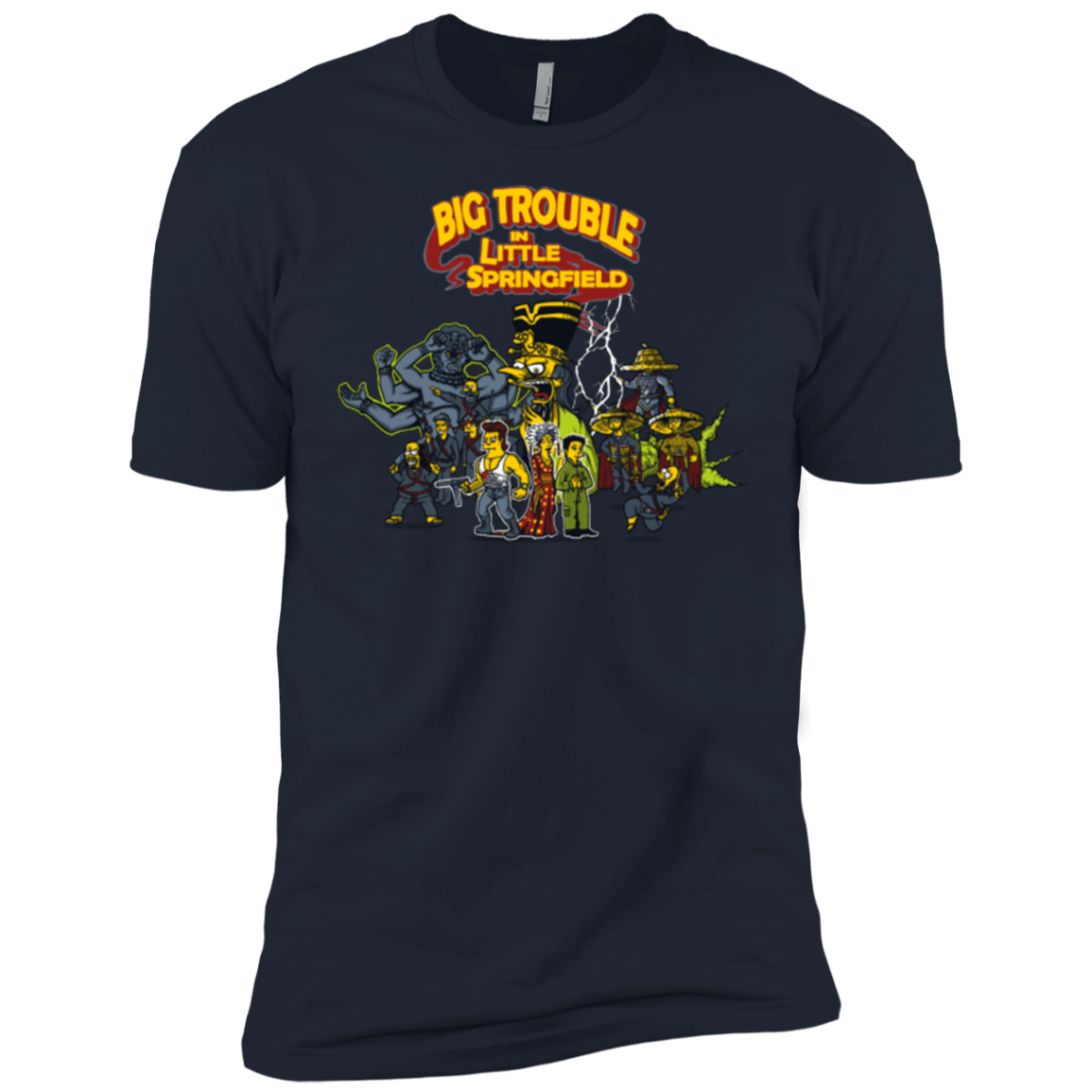 T-Shirts Midnight Navy / X-Small Big Trouble Men's Premium T-Shirt