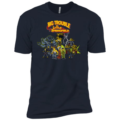 T-Shirts Midnight Navy / X-Small Big Trouble Men's Premium T-Shirt