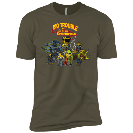 T-Shirts Military Green / X-Small Big Trouble Men's Premium T-Shirt