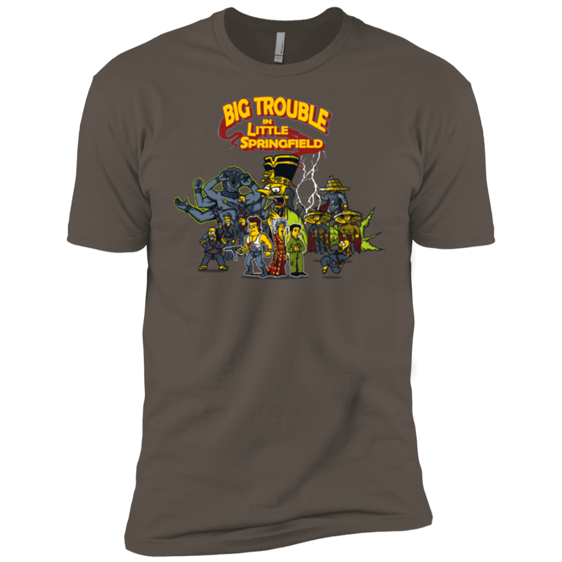 T-Shirts Warm Grey / X-Small Big Trouble Men's Premium T-Shirt