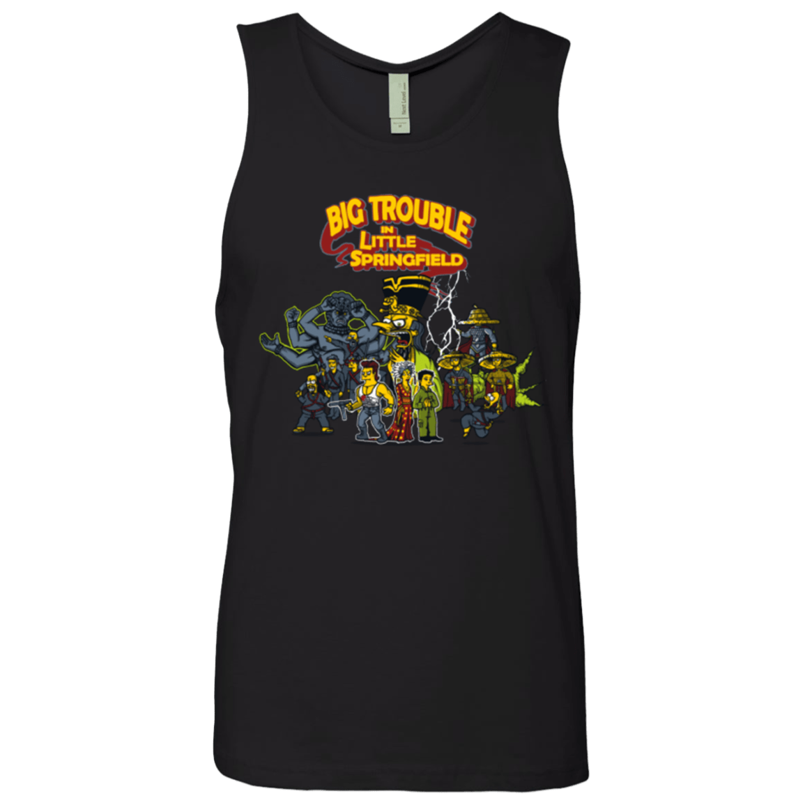 T-Shirts Black / S Big Trouble Men's Premium Tank Top