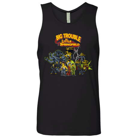 T-Shirts Black / S Big Trouble Men's Premium Tank Top