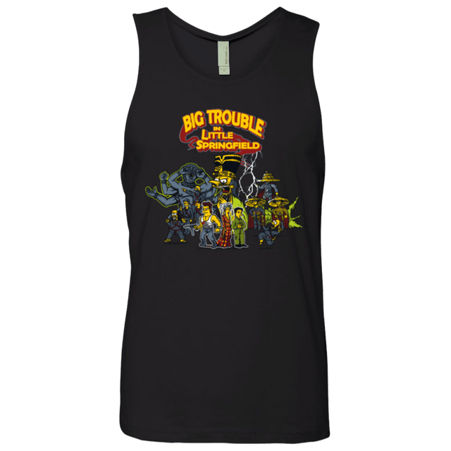 T-Shirts Black / S Big Trouble Men's Premium Tank Top