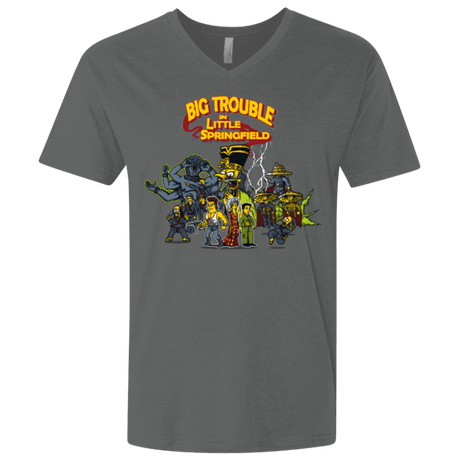 T-Shirts Heavy Metal / X-Small Big Trouble Men's Premium V-Neck