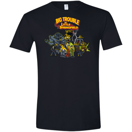 T-Shirts Black / X-Small Big Trouble Men's Semi-Fitted Softstyle