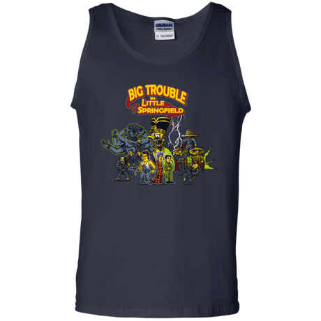 T-Shirts Navy / S Big Trouble Men's Tank Top