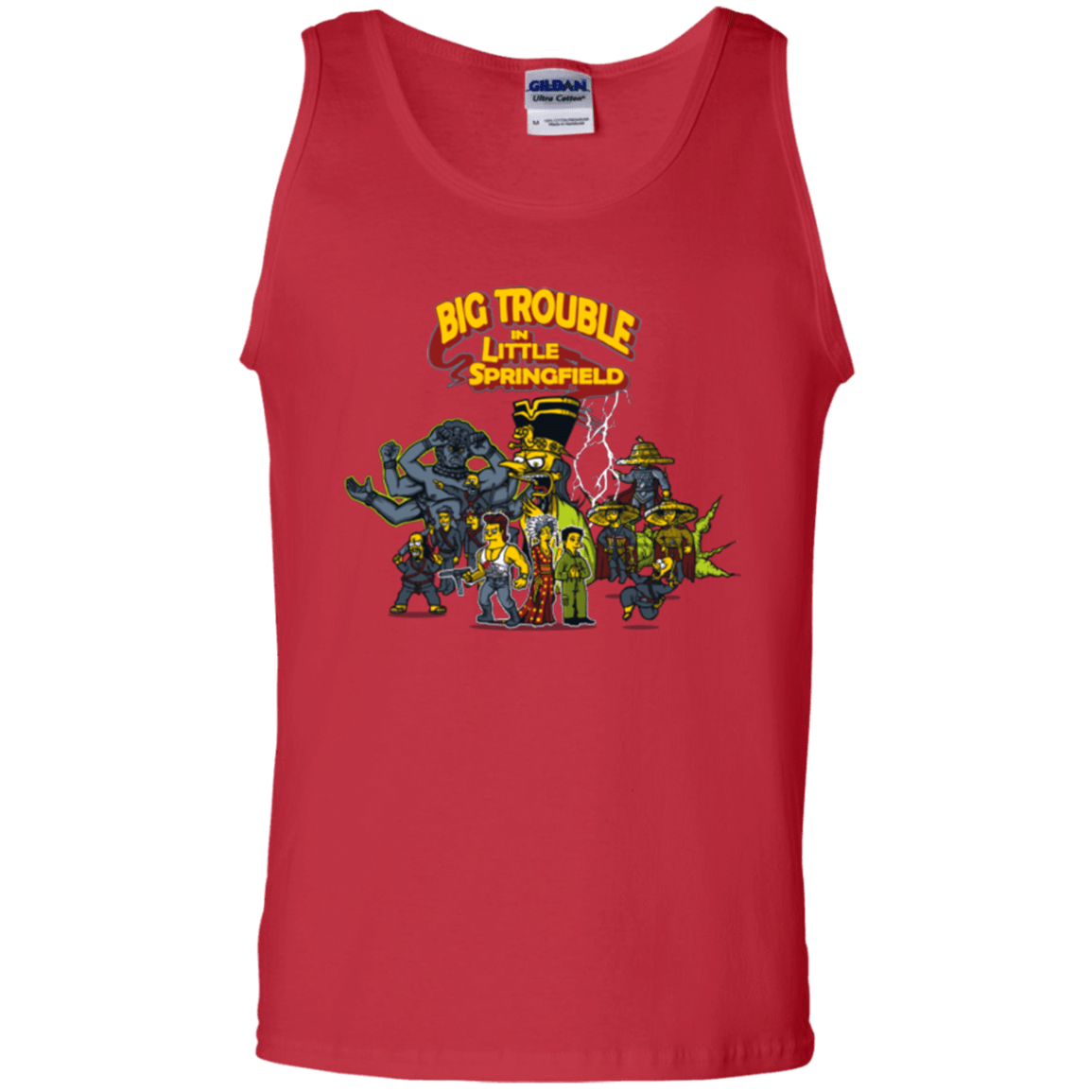 T-Shirts Red / S Big Trouble Men's Tank Top