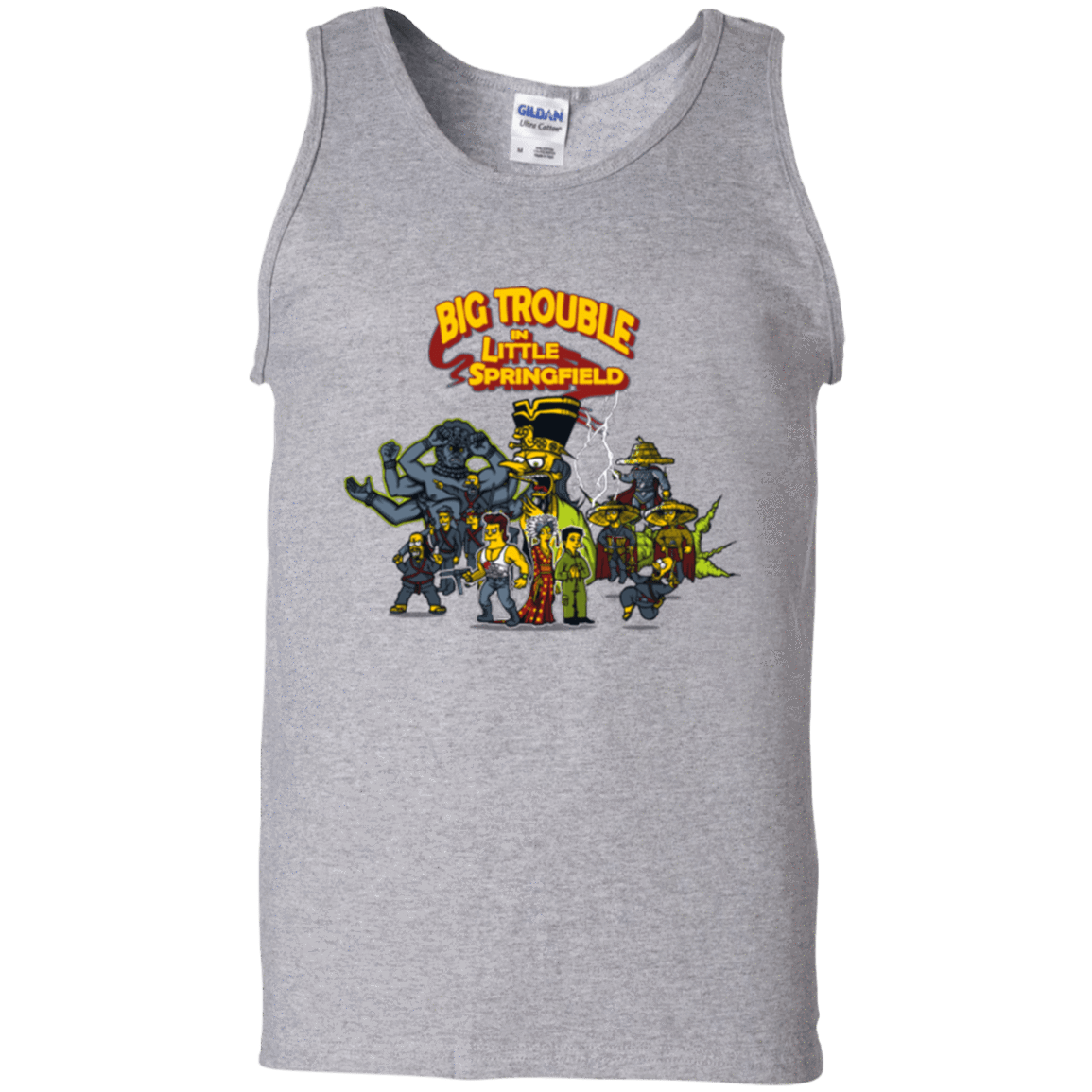 T-Shirts Sport Grey / S Big Trouble Men's Tank Top