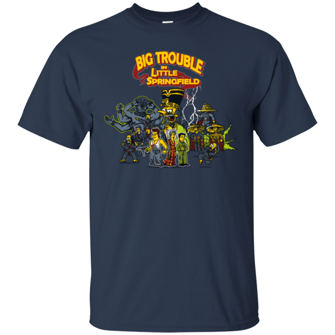 T-Shirts Navy / S Big Trouble T-Shirt