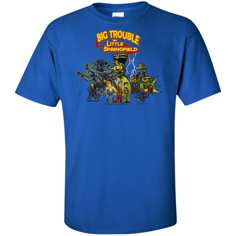 T-Shirts Royal / XLT Big Trouble Tall T-Shirt