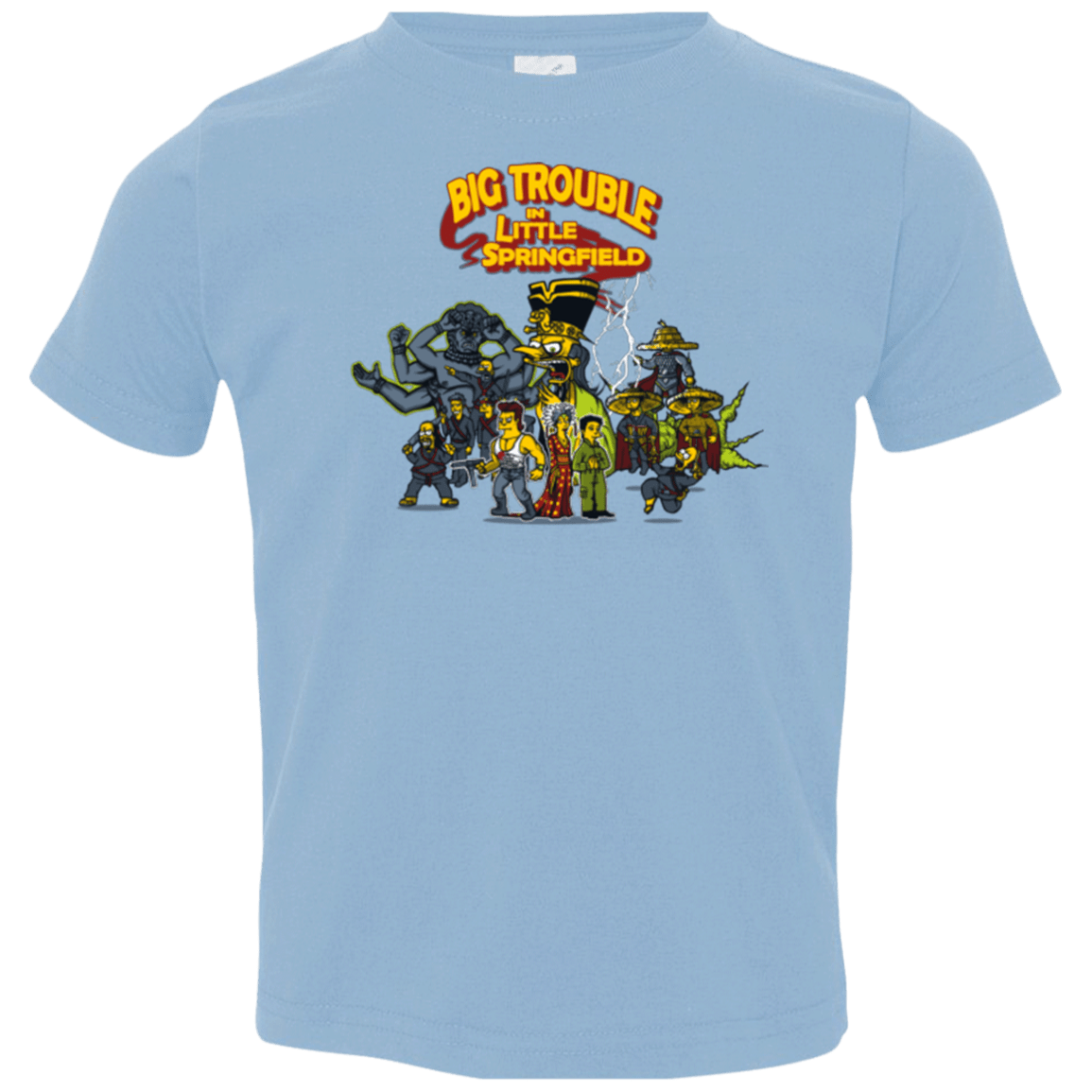 T-Shirts Light Blue / 2T Big Trouble Toddler Premium T-Shirt