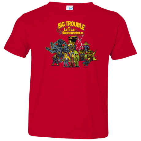 T-Shirts Red / 2T Big Trouble Toddler Premium T-Shirt