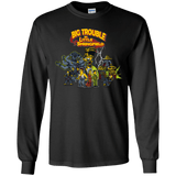 T-Shirts Black / YS Big Trouble Youth Long Sleeve T-Shirt
