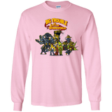 T-Shirts Light Pink / YS Big Trouble Youth Long Sleeve T-Shirt