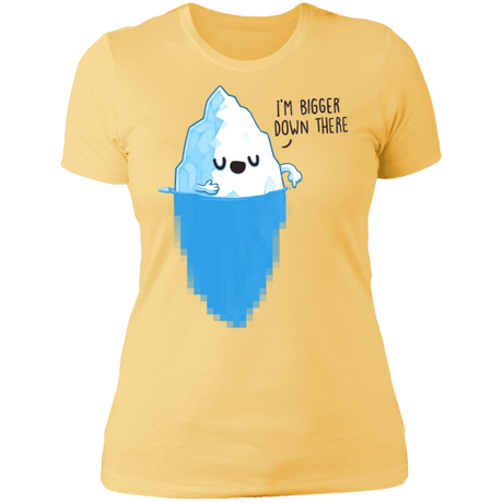 T-Shirts Banana Cream/ / S Bigger Down There Women's Premium T-Shirt