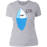 T-Shirts Heather Grey / S Bigger Down There Women's Premium T-Shirt