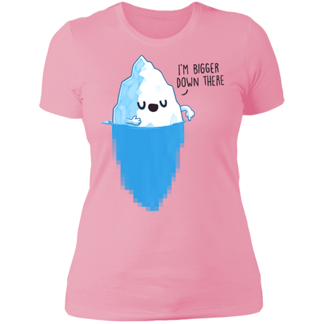 T-Shirts Light Pink / S Bigger Down There Women's Premium T-Shirt