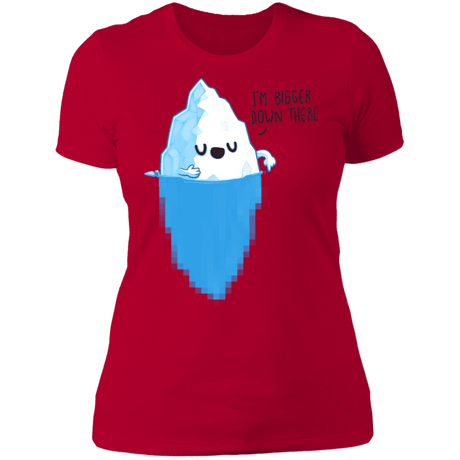 T-Shirts Red / S Bigger Down There Women's Premium T-Shirt