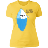 T-Shirts Vibrant Yellow / S Bigger Down There Women's Premium T-Shirt