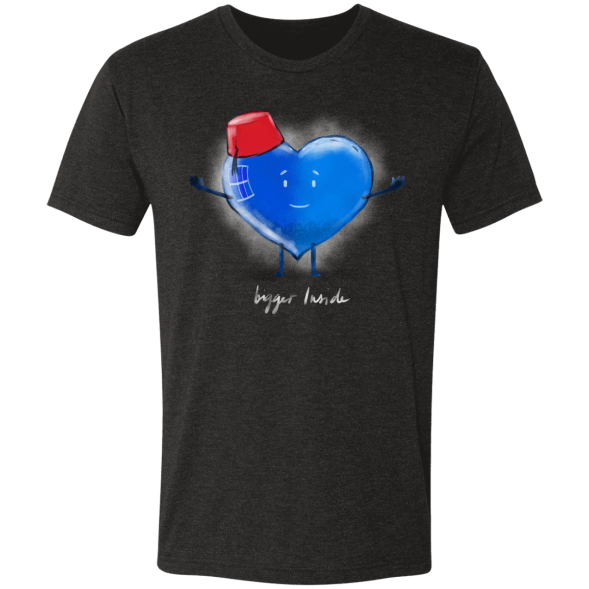 T-Shirts Vintage Black / S Bigger Inside Men's Triblend T-Shirt