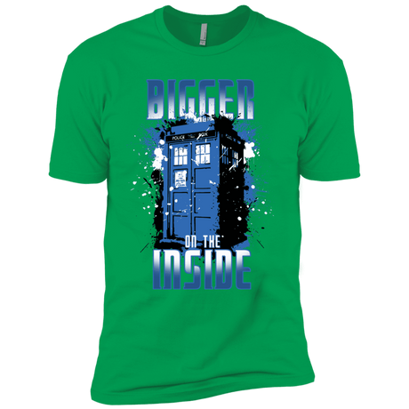 T-Shirts Kelly Green / YXS Bigger on the Inside Boys Premium T-Shirt