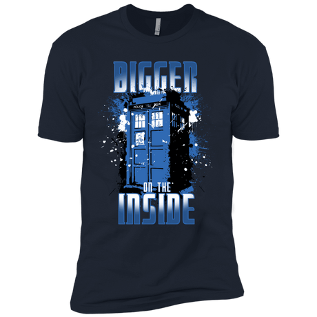 T-Shirts Midnight Navy / YXS Bigger on the Inside Boys Premium T-Shirt