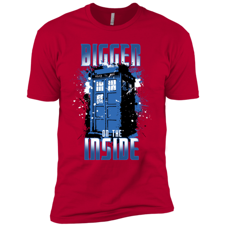 T-Shirts Red / YXS Bigger on the Inside Boys Premium T-Shirt