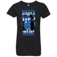 T-Shirts Black / YXS Bigger on the Inside Girls Premium T-Shirt