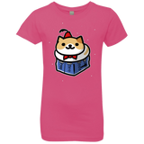 T-Shirts Hot Pink / YXS Bigger On The Inside Girls Premium T-Shirt