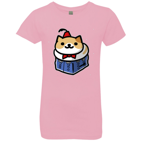 T-Shirts Light Pink / YXS Bigger On The Inside Girls Premium T-Shirt