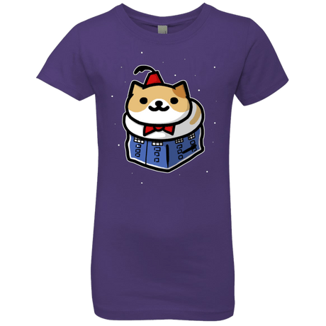 T-Shirts Purple Rush / YXS Bigger On The Inside Girls Premium T-Shirt