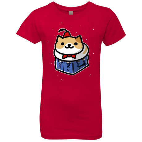 T-Shirts Red / YXS Bigger On The Inside Girls Premium T-Shirt