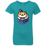 T-Shirts Tahiti Blue / YXS Bigger On The Inside Girls Premium T-Shirt