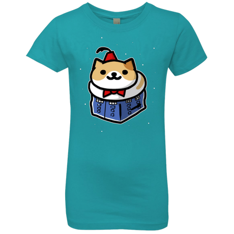 T-Shirts Tahiti Blue / YXS Bigger On The Inside Girls Premium T-Shirt