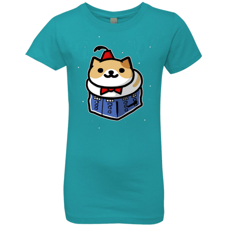 T-Shirts Tahiti Blue / YXS Bigger On The Inside Girls Premium T-Shirt