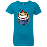 T-Shirts Turquoise / YXS Bigger On The Inside Girls Premium T-Shirt