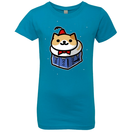 T-Shirts Turquoise / YXS Bigger On The Inside Girls Premium T-Shirt