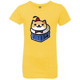 T-Shirts Vibrant Yellow / YXS Bigger On The Inside Girls Premium T-Shirt