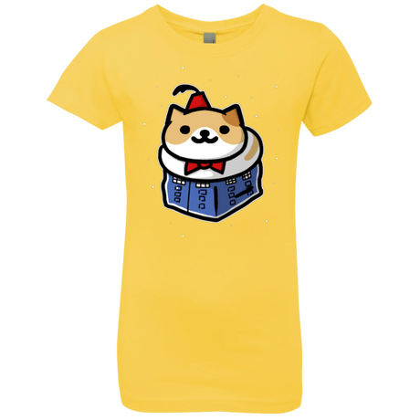 T-Shirts Vibrant Yellow / YXS Bigger On The Inside Girls Premium T-Shirt