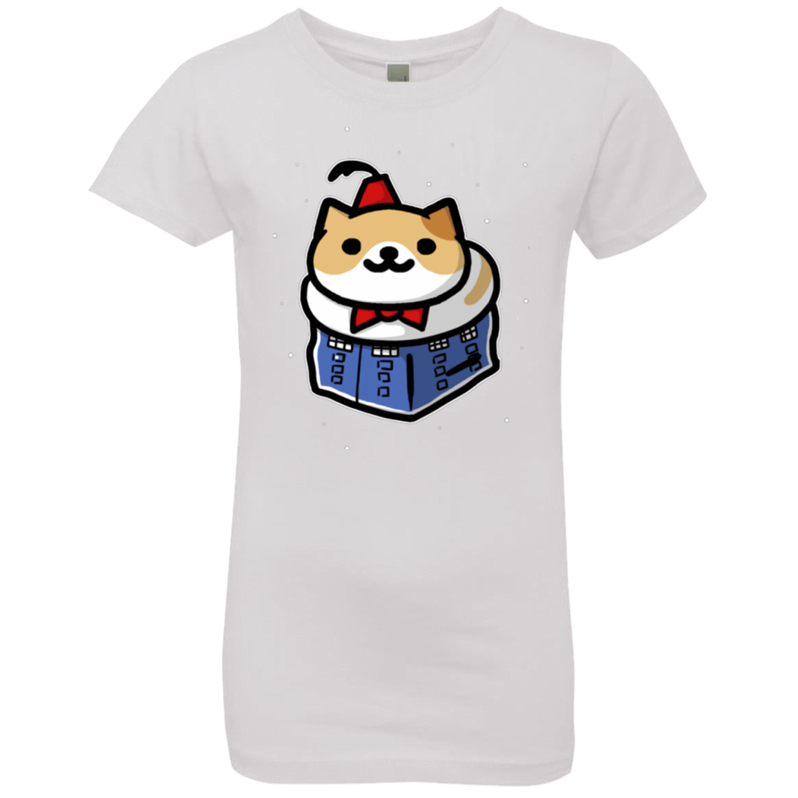 T-Shirts White / YXS Bigger On The Inside Girls Premium T-Shirt