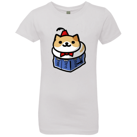 T-Shirts White / YXS Bigger On The Inside Girls Premium T-Shirt