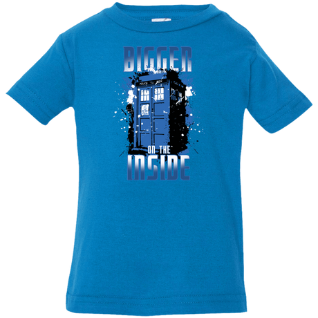 T-Shirts Cobalt / 6 Months Bigger on the Inside Infant Premium T-Shirt