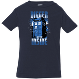 T-Shirts Navy / 6 Months Bigger on the Inside Infant Premium T-Shirt